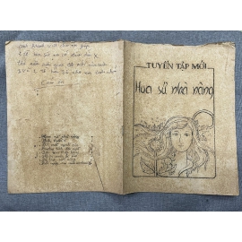 Tập nhạc xưa - tuyển tập mới Hoa Sứ Nhà Nàng - Xuất bản: sau 1975 - 16 trang x 8 ca khúc -Tác giả: