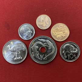 PAPUA NEW GUINE (2004-2006) - SET 6 XU