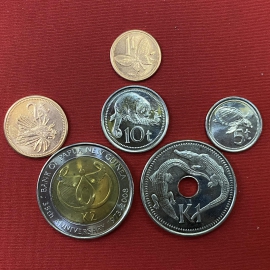 PAPUA NEW GUINE (2004-2008) - SET 6 XU