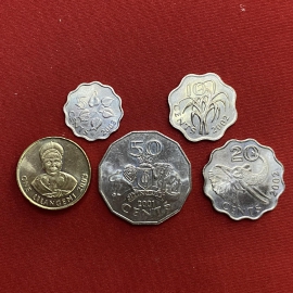 SWITZERLAND (2001-2003) - SET 5 XU