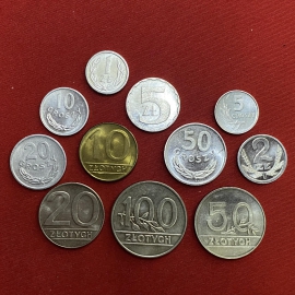 POLAND (1971-1990) - SET 11 XU