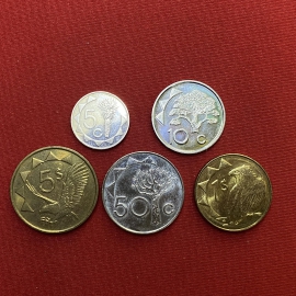 NAMBIA (1993-2008) - SET 5 XU