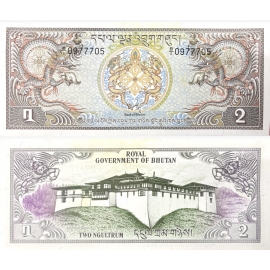 Bhutan - 2 Ngultrum 1983