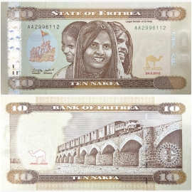 Eritrea - 10 Nakfa 2012