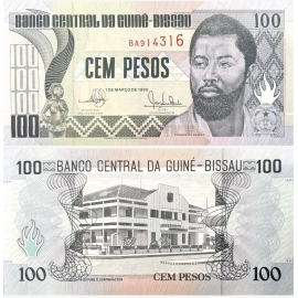 Guinea-Bissau - 100 peso 1990