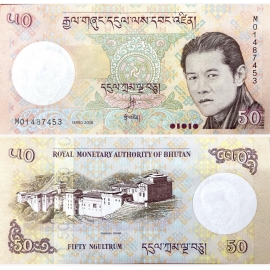 Bhutan - 50 Ngultrum 2008