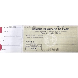 Séc Pháp Á Ngân Hàng 1960