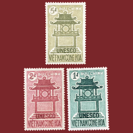 Kỷ niệm năm thứ 15 ngày thành lập UNESCO 04-11-1961 - Tem V.N.C.H