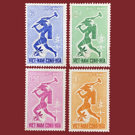 Diệt trừ sốt rét 07-04-1962 - Tem V.N.C.H