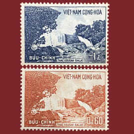 Thác Gougah 03-01-1963 - Tem V.N.C.H